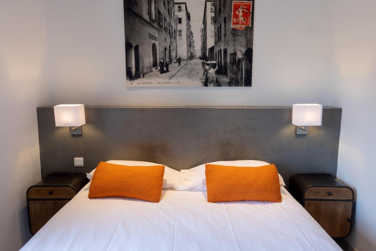 Hotel Casa Rossa & Spa LʼÎle-Rousse Exteriér fotografie